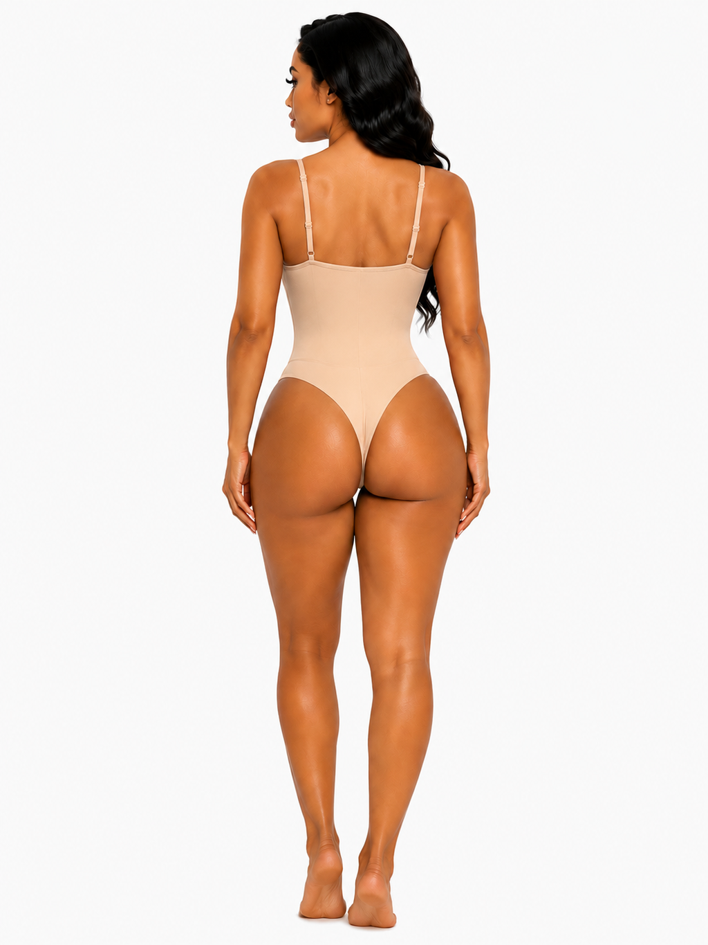 BossShape Women’s Tummy Control Shapewear Bodysuit – Seamless Waist Trainer Body Shaper